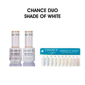 Chance Matching Duo 0.5oz - Shade of White Collection - Full Set 10 Colors w/ 1 Color Chart — Cre8tion Nail Color Chart W...