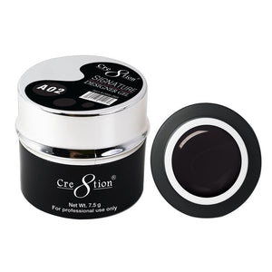 Cre8tion Signature Designer Gel 7.5 g - 0.26oz A02 Black