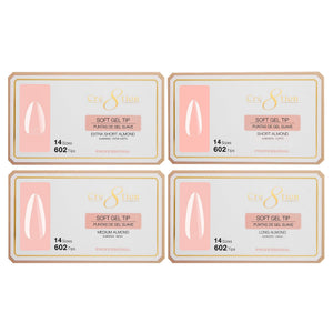 Cre8tion Soft Gel Tips - ALMOND