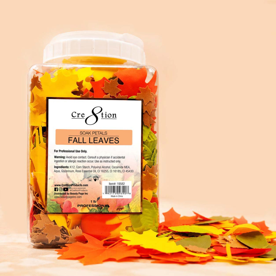 Cre8tion Soak Petal in a jar, fall leaves