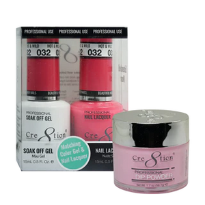 Cre8tion Matching Sets - 032 HOT AND WILD (NEON)
