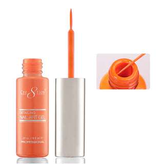 Pumpkin Nails: How to Paint a Gel Pumpkin in 6 Steps