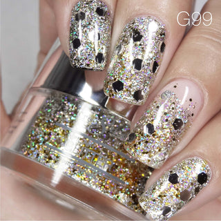 Glitter Gel Nails Cheat Sheet: 4 Ways to Wear Glitter