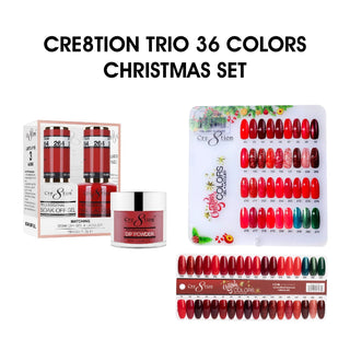 Christmas Nails: Six Cre8tion Looks from Candy Cane to Snowfall