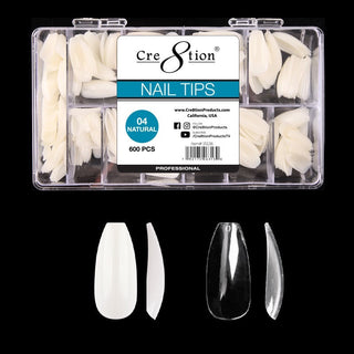 Nail Tip Shapes Cheat Sheet: Coffin, Almond, Stiletto and More