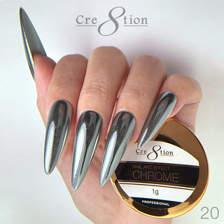Silver Chrome Nails: How to Get a True Mirror Finish