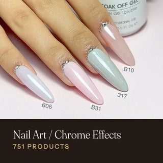 Cre8tion Nail Art and Chrome Effects collection