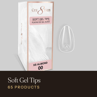 Cre8tion Soft Gel Tips collection