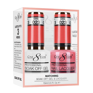 Cre8tion Matching Sets - 023 CORAL