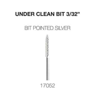 Cre8tion Under Clean 3/32" Carbide Bit - Silver