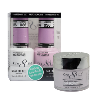 Cre8tion Matching Sets - 036 Lavender