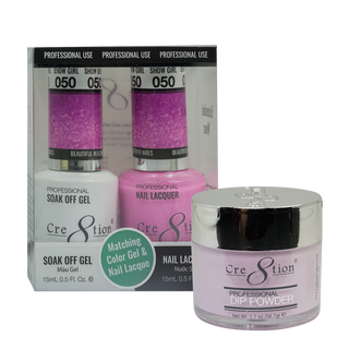 Cre8tion Matching Sets - 050 Show Girl (Glitter)