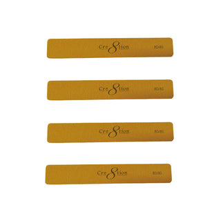 Cre8tion Nail File JUMBO Gold 80/80