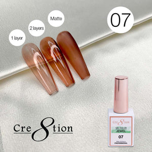Cre8tion Soak Off Gel 0.5oz G07 - Jewel Collection