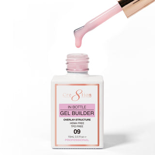 Cre8tion Gel Collection - Overlay/ Brush on Builder 0.5oz 09 Milky Moonlight Kiss