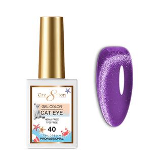 Cre8tion Cat Eye Soak Off Gel 0.5oz 40