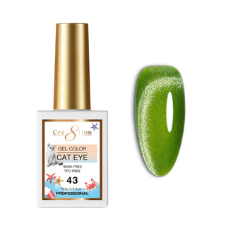 Cre8tion Cat Eye Soak Off Gel 0.5oz 43