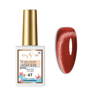 Cre8tion Cat Eye Soak Off Gel 0.5oz 47
