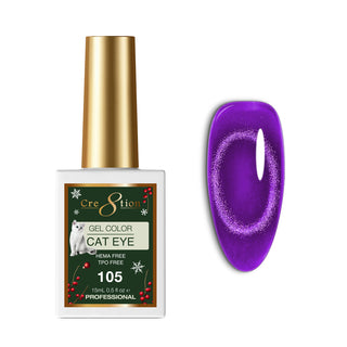 Cre8tion Cat Eye Soak Off Gel 0.5oz 105