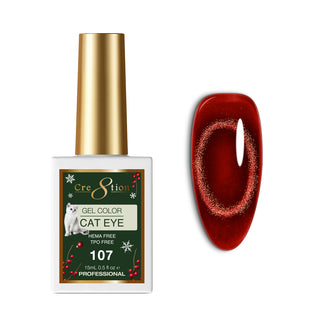 Cre8tion Cat Eye Soak Off Gel 0.5oz 107