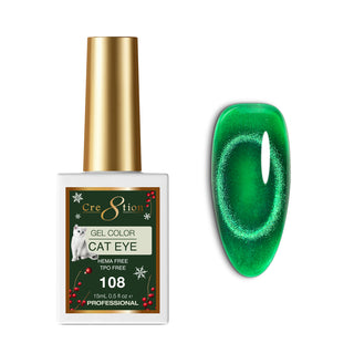 Cre8tion Cat Eye Soak Off Gel 0.5oz 108