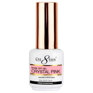 Cre8tion Soak Off Gel Crystal Pink