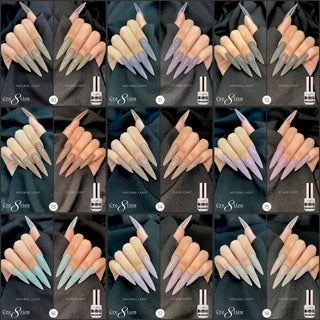 Cre8tion Under Flashlight Collection 0.5oz - Full Set 36 Colors W/ 1 Set Color Chart