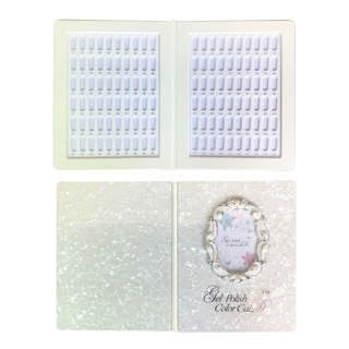 Cre8tion PMMA material tips 120 colors display book- JJPB-005