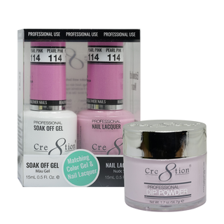 Cre8tion Matching Sets - 114 Pearl Pink
