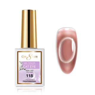 Cre8tion Cat Eye Soak Off Gel 0.5oz 118