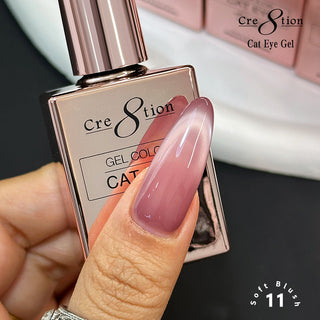 Cre8tion Cat Eye Soft Blush Kit - 12 Colors