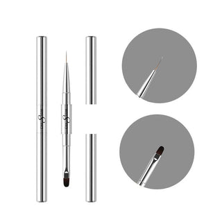 Cre8tion Duo Brush Strip 11 mm - Oval #10