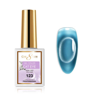 Cre8tion Cat Eye Soak Off Gel 0.5oz 123
