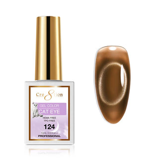 Cre8tion Cat Eye Soak Off Gel 0.5oz 124
