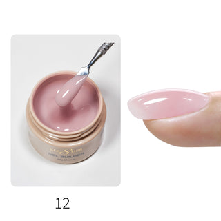 Cre8tion Overlay/Builder Gel in Jar 2oz - Hema Free/TPO Free - Low Heat - Combo Best Seller 9 Colors