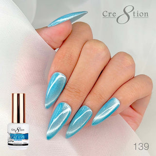 Cre8tion Sapphire Cat Eye Gel 0.5oz 139