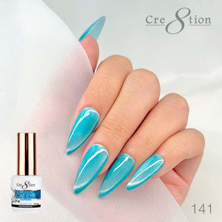 Cre8tion Sapphire Cat Eye Gel 0.5oz 141