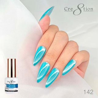 Cre8tion Sapphire Cat Eye Gel 0.5oz 142