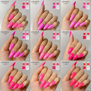 Chance Matching Duo 0.5oz - 36 Colors #145 - #180 - It’s Summer Time Collection w/ 2 set Color Chart
