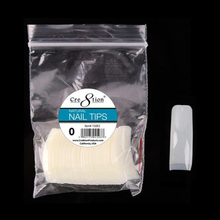 Cre8tion False Tip Natural 50 pcs/bag