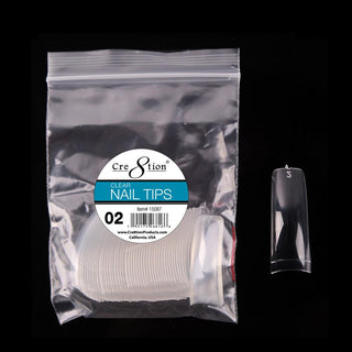 Cre8tion False Tip- Clear 50 pcs/bag
