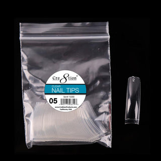 Cre8tion False Tip- Clear 50 pcs/bag