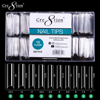 Cre8tion Special Shape - 13 Extra Long Straight 500 pcs./box