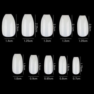 Cre8tion Special Shape - 08 Short Coffin 500 pcs./box