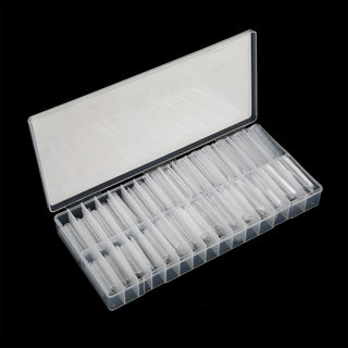 Cre8tion Nail Building Tip Double Mold 09 240pcs - Stiletto