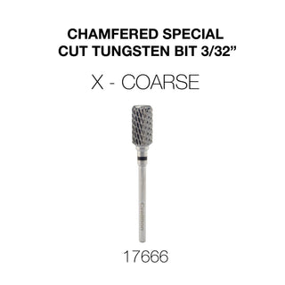 Cre8tion Chamfered Special Cut Tungsten Bit 3/32"