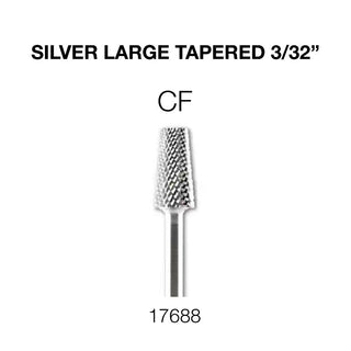 Cre8tion Silver Large Tapered 3/32"