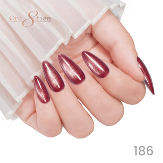 Cre8tion Cat Eye Soak Off Gel 0.5oz 186