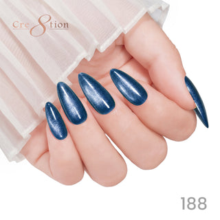 Cre8tion Cat Eye Soak Off Gel 0.5oz 188