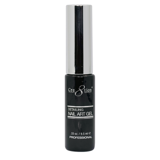 Cre8tion Detailing Nail Art Gel 0.33oz 01 Black